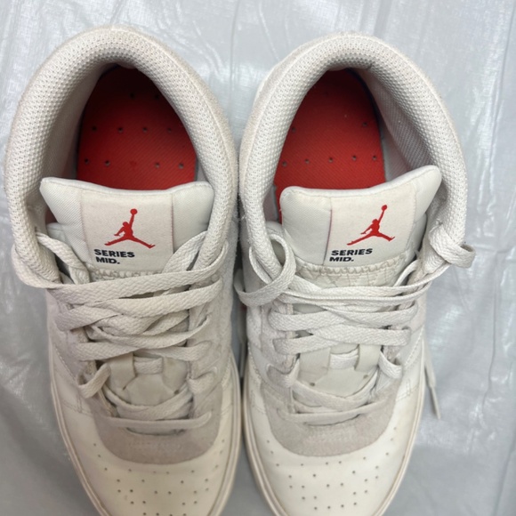 Jordan’s Series Mid Sail White Mens Sz 9 - Picture 3 of 5